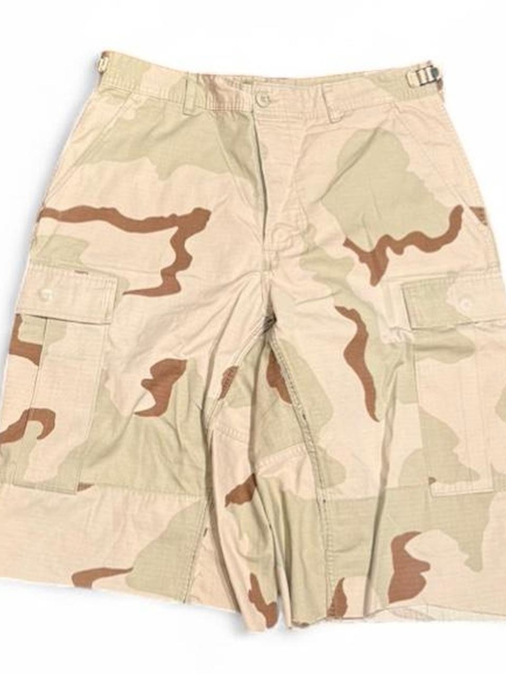 Custom Camo Wide Leg Baggy Flared Long Shorts